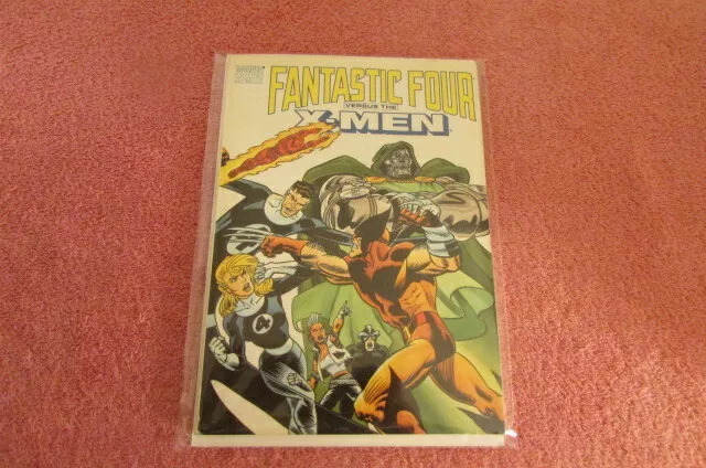 Fantastic Four Versus The X-Men TPB 1st Print Chris Claremont  Terry Austin CB-1