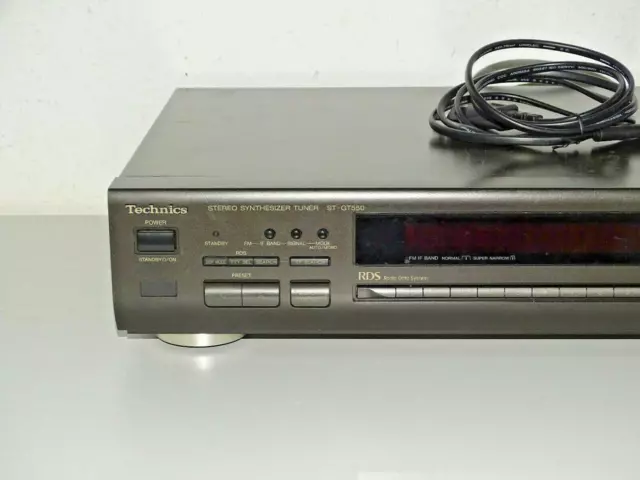 Technics ST-GT550 High End RDS Stereo Synthesizer Tuner, 2 Jahre Garantie 2