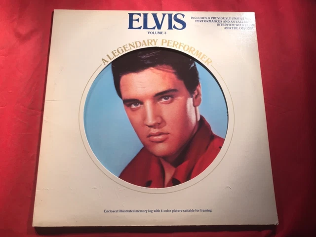洋楽 Elvis Presley A LegendaryPerformer Vol.3 Elvis Presley – A Legendary Performer - Volume 3 – Vinyl
