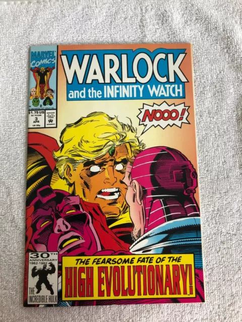 Warlock and the Infinity Watch #3 (Apr 1992, Marvel) VF- 7.5