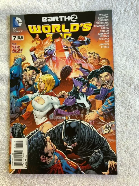 Earth 2 Worlds End #7 (Jan 2015, DC) VF 8.0