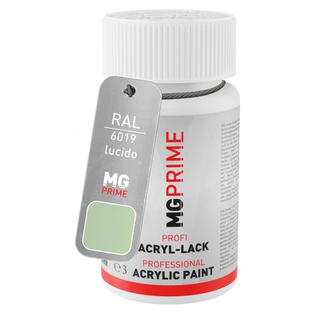 RAL 6019 Weissgrün lucido Stilo di ritocco da 50 ml ad asciugatura rapida