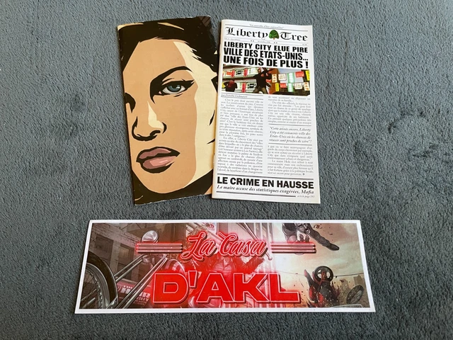 Notice Seule PSP - Grand Theft Auto: Liberty City Stories (Manuel D'instructions)