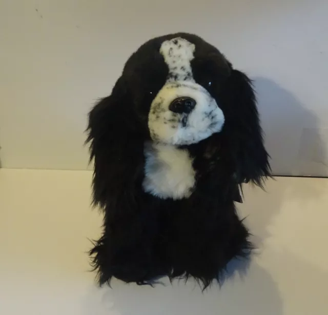 Blue Roan Cocker Spaniel 12" toy, as it is, gift wrapped, personalised 5 options 3