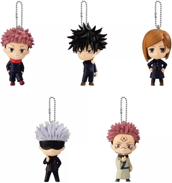 Jujutsu Kaisen Swing Mascot [Juego de 5 tipos (completo)] GachaGacha