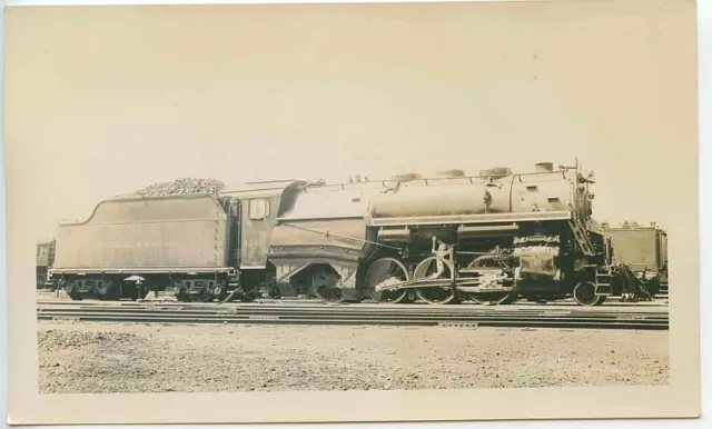 C186 Rp 1938 D&H Delaware & Hudson Railroad Train Engine #1219 Oneonta Ny