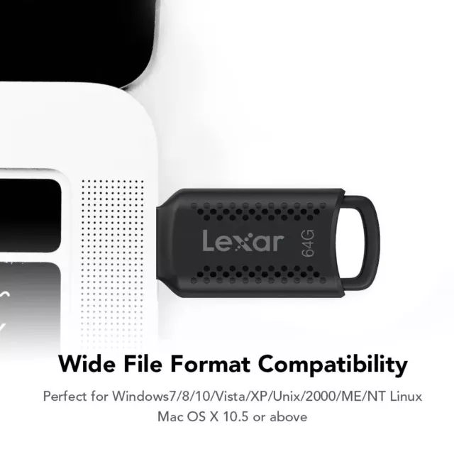 Lexar Pen Drive USB Flash Drives V400 Pendrive  64GB CLE USB 3.0