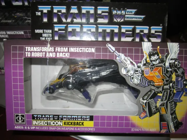 Transformers Insecticon Kickback Mint In Box Hasbro - Takara Reissue Version