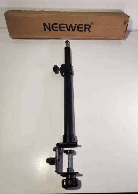 Soporte de montaje de escritorio Neewer 12,5-20,6" 35-55 cm abrazadera C ajustable para mesa
