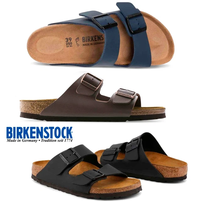 sandali ciabatte da uomo donna ciabatte BIRKENSTOCK Arizona nere scarpe 35 a 46