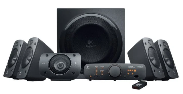 Logitech Z906 5.1 Channel Surround Sound Speaker System (IL/RT5-980-000467-MRF)