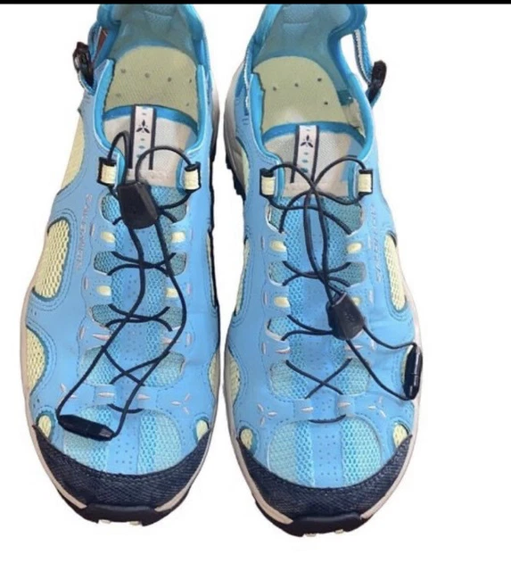 Women’s Salomon Techamphibian 3 Blue Sz 7 Hiking Water Sandal Shoes Outdoor