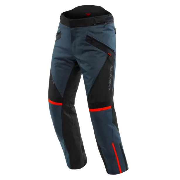 Dainese Tempest 3 Ebenholz / Schwarz / Lava-Rote D-Dry-Hose