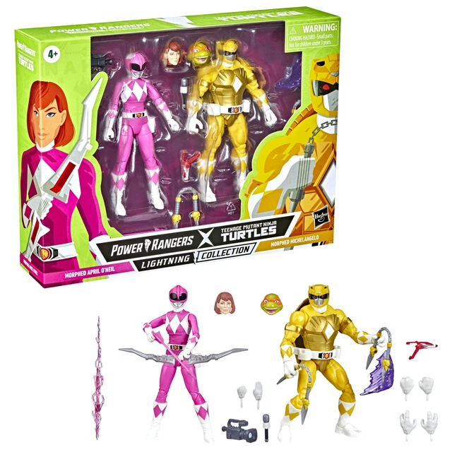Power Rangers X Teenage Mutant Ninja Turtles Lightning Collection Morphed