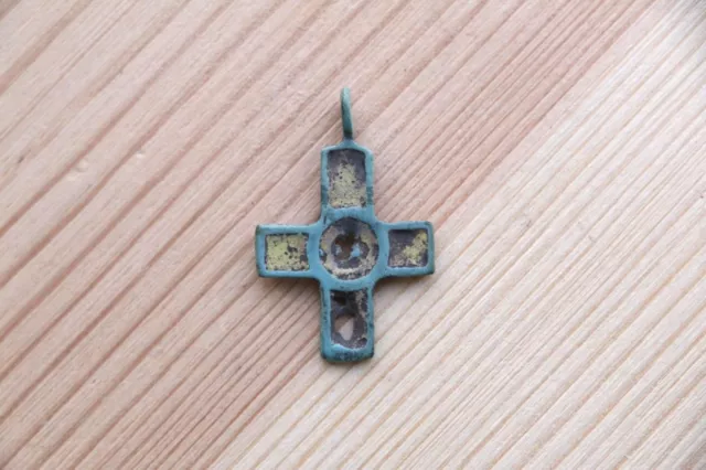 Viking Kievan Rus Pendant Cross with different sides 10-11 AD