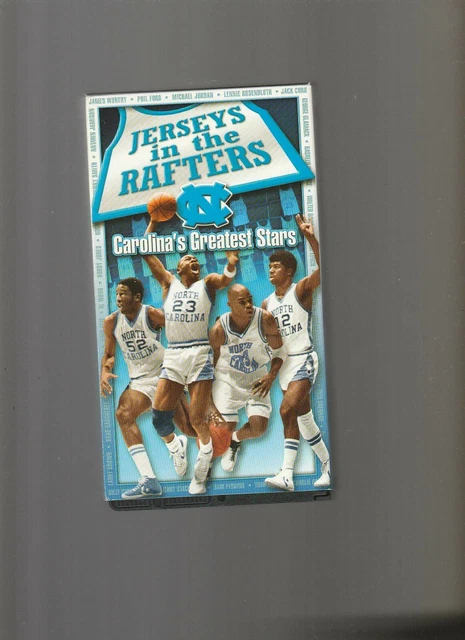 JERSEYS IN THE Rafters: Carolinas Greatest Stars (VHS, 2002) UNC ...