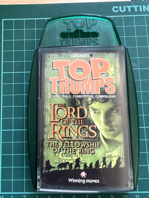 Top Trumps Lord Of The Rings The Fellowship Of The Ring In Good Condition
