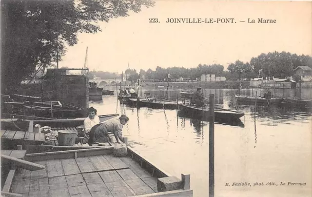 Cpa 94 Joinville Le Pont La Marne