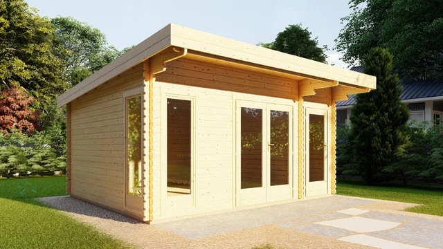 Gartenhaus Modell Rolf 44 B Mit Vordach Online Bestellen