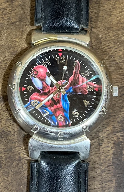 Marvel Comics Amazing Spiderman Spider-Man Wristwatch Watch 2005