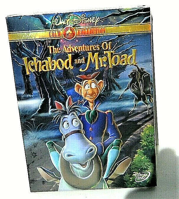 Adventures of Ichabod & Mr. Toad DVD (2000 Disney Gold Collection Edition) NEW