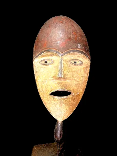 african masks antiques tribal Face vintage Wood ART  Fang of Gabon masks-5623