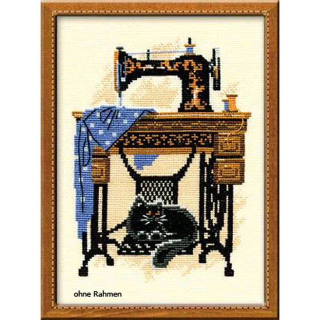 Broderie Riolis au point de croix Lanternes, modèle de comptage, € 11,68