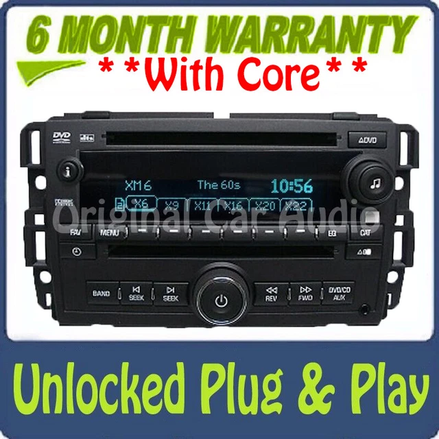 UNLOCKED CHEVY SUBURBAN Silverado Tahoe Avalanche Factory Radio CD DVD