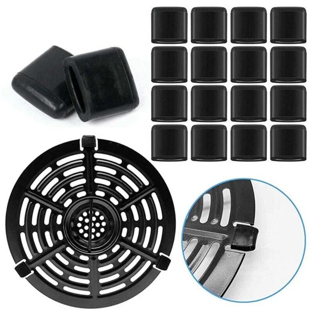 12 Piedini In Silicone Antigraffio Per Friggitrice Ad Aria, Resistenti Al Calore Fino A 480°C, Adatti A 2-5 QT