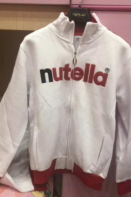 FELPA CON ZIP Nutella Ferrero Taglia M Nuova EUR 60 00
