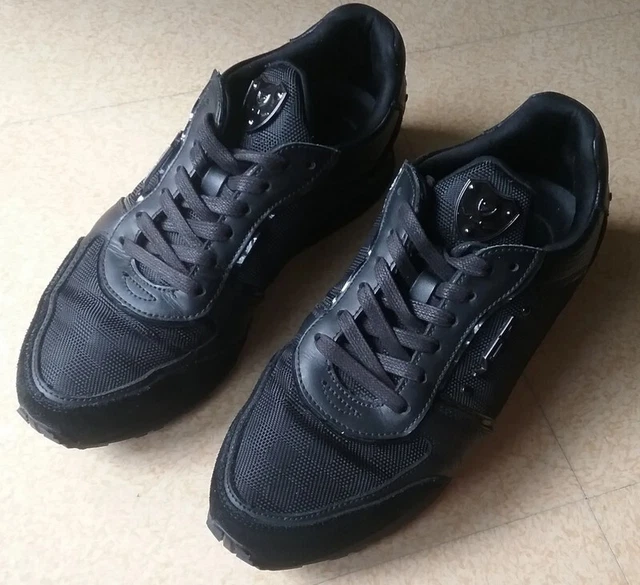 Chaussure Basket V07 en Cuir Noir Lacet Taille 43