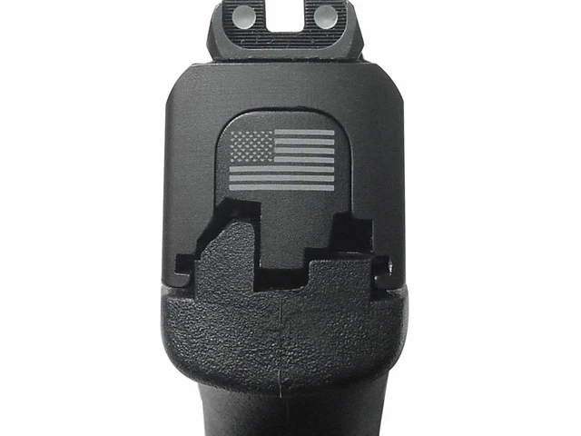 for Smith Wesson S&W Shield Rear Slide Back Plate 9 40 Black Choose Your Image