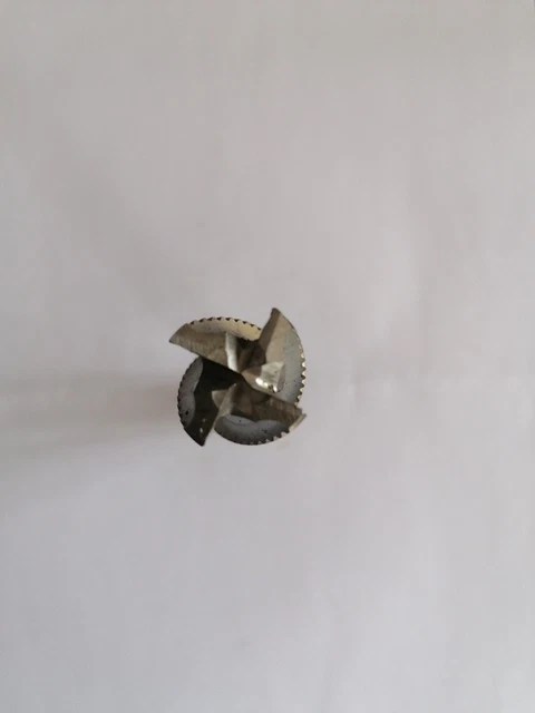 Fraise Hss 19 mm ravageuse 4 Dents  Cone Morse 2 Hss  fraise fraisage 2
