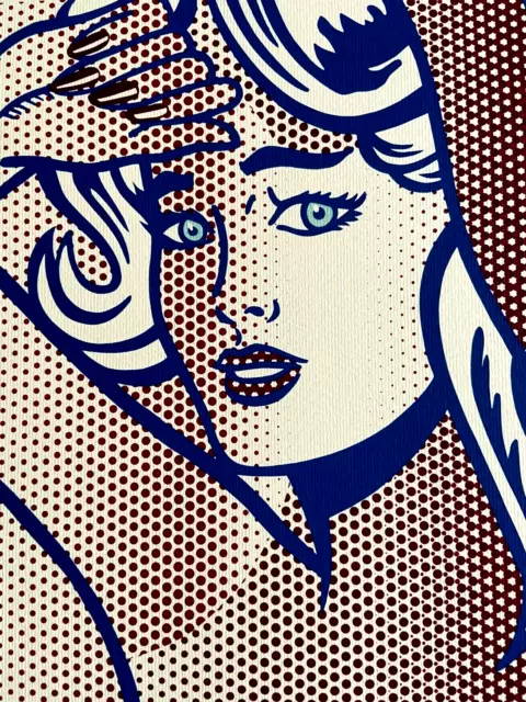 Roy Lichtenstein Lithographie 275ex- ( Peter Max Romero Britto Claes Oldemburg) 3