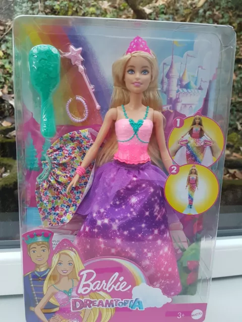 Barbie Puppe Doll *Dreamtopia*Prinzessin / Meerjungfrau / Fashionista von Mattel