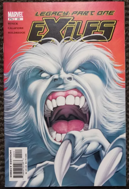 Exiles #20 Vol 1 2003 VF/NM Marvel Comics