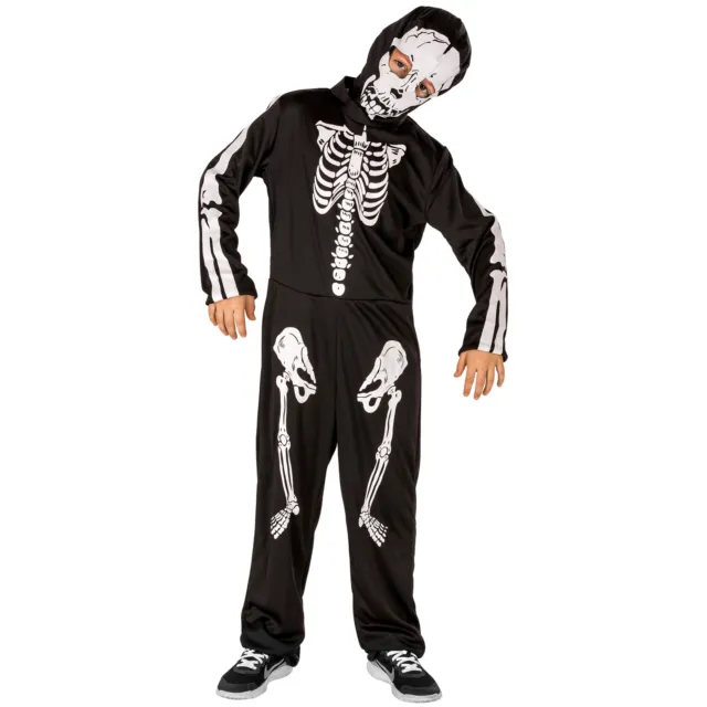 Costume ragazzo scheletro costume carnevale carnevale Halloween bambini ragazzi