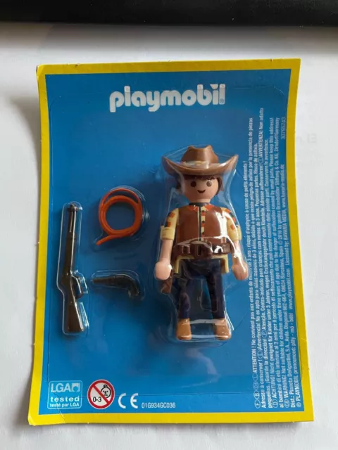 Playmobil Cowboy Male Adult Figure Passenger Western Express Stage Coach  3803