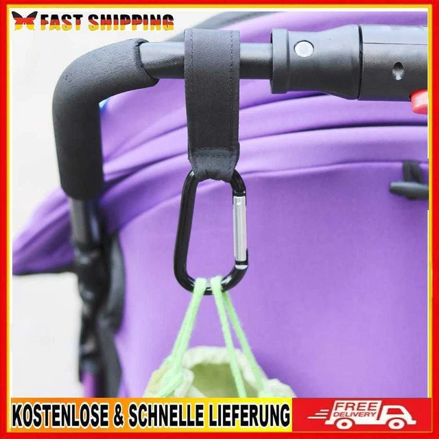 Gancho para cochecito de bebé silla de ruedas de metal cochecito de compras cochecito colgante ganchos