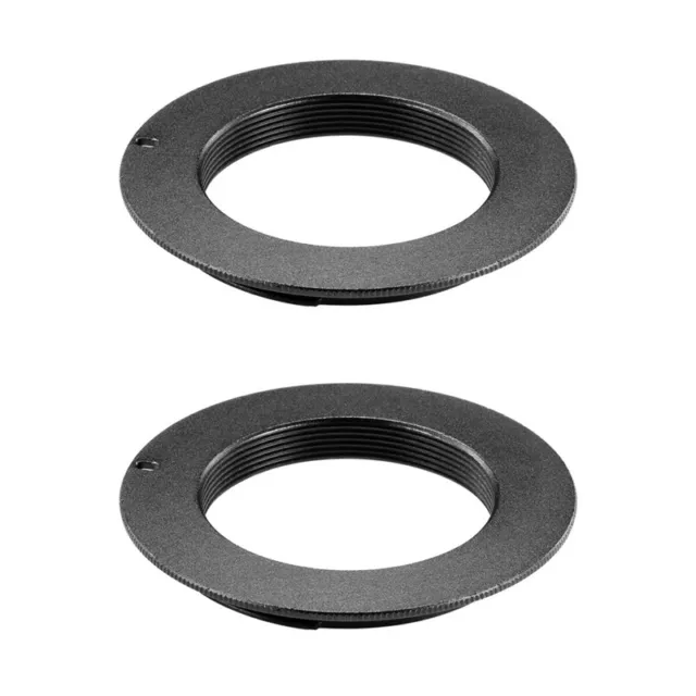 2X  Adaptador de Montaje de Lentes del Metal para M42 Lentes para   Camara 4176