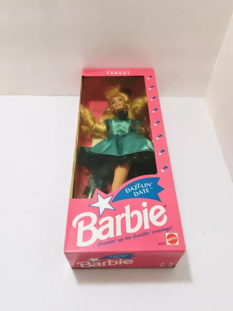 Vintage Mattel 1992 Barbie Doll New In Box Dazzlin' Date Barbie Original Owner