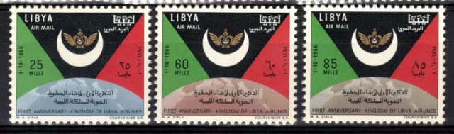 LIBYA Scott C58-60 Mint NH