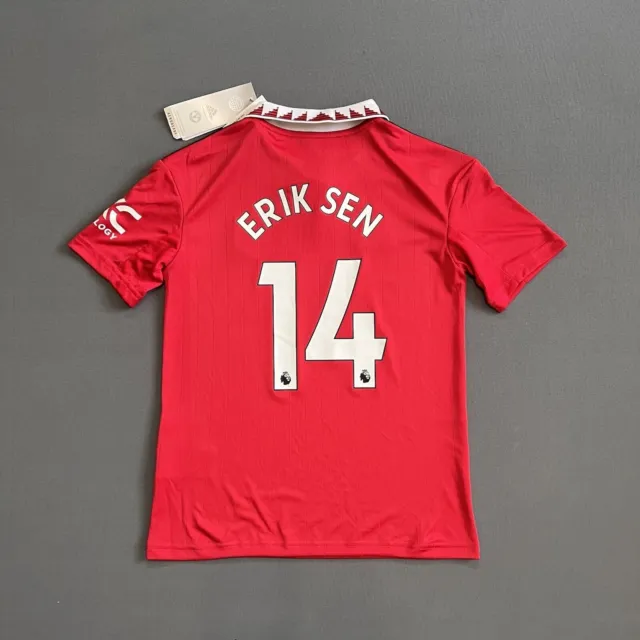 B.FERNANDES #8 Manchester United Home Jersey Shirt 2022/23