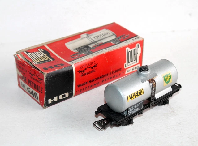 JOUEF Et 1 Lima Lot De 6 Wagons ARBEL Citerne Algeco Esso Ciments