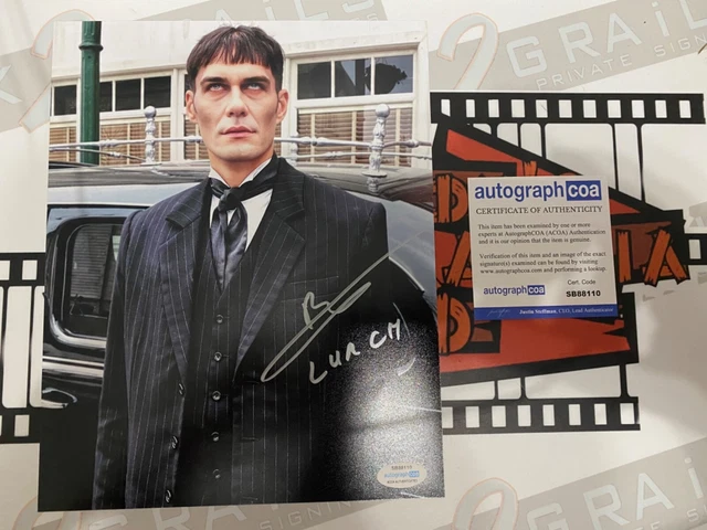 GEORGE BURCEA signed photo WEDNESDAY / LURCH 8x10 ACOA C