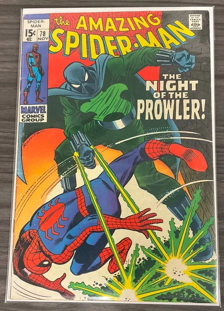 Amazing Spider-Man #78 ('69) MEGA KEY! 1st Appearance Of The Prowler, MID GRADE!