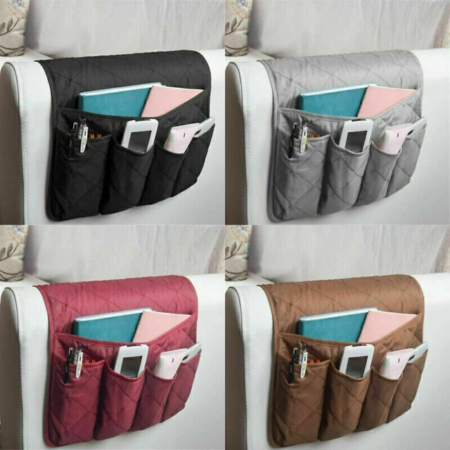 POCKETS SOFA ARM Rest TV Remote Control Tidy Organizer Holder Chair