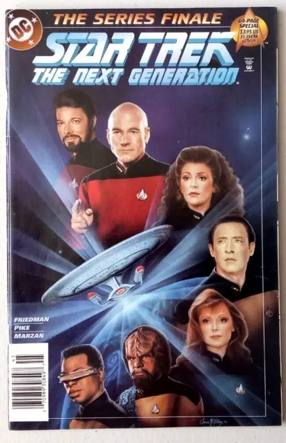 1994 Star Trek The Next Generation Comic Book The Series Finale 64 Page Special