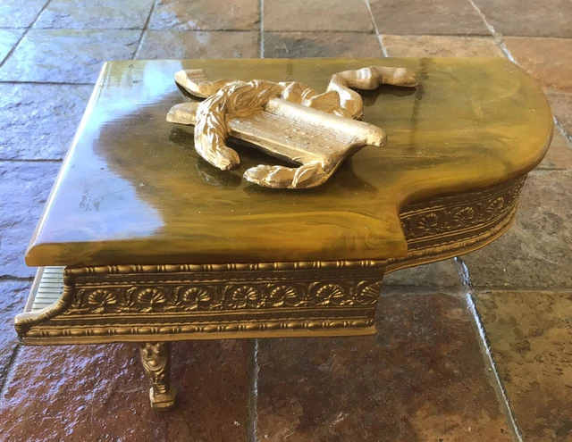 vintage Thorens Grand Piano Working music box for parts or repair vintage Thorens Grand Piano Working music box for parts or repair