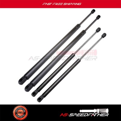 For 98-02 Lincoln Navigator 2 Hood & 2 Liftgate Lift Supports Gas Struts